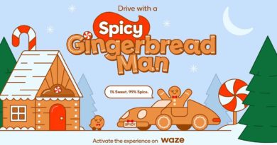Waze Gingerbread Man