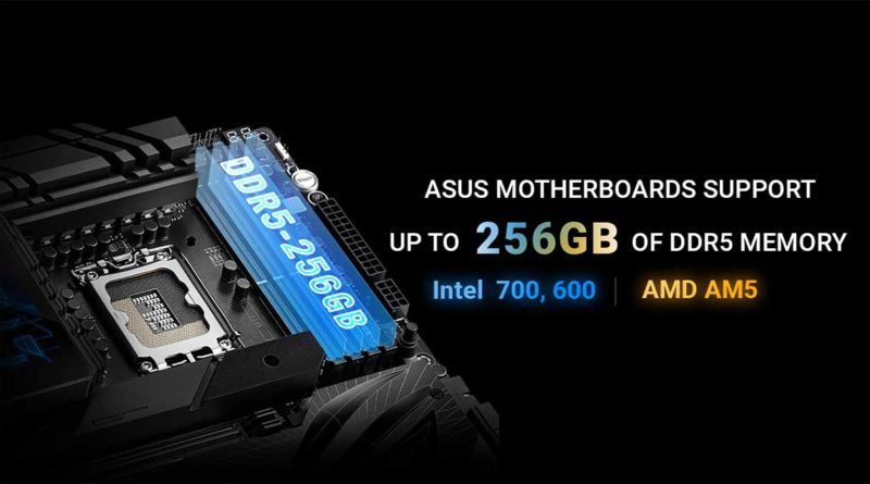 ASUS 256GB DDR5 RAM